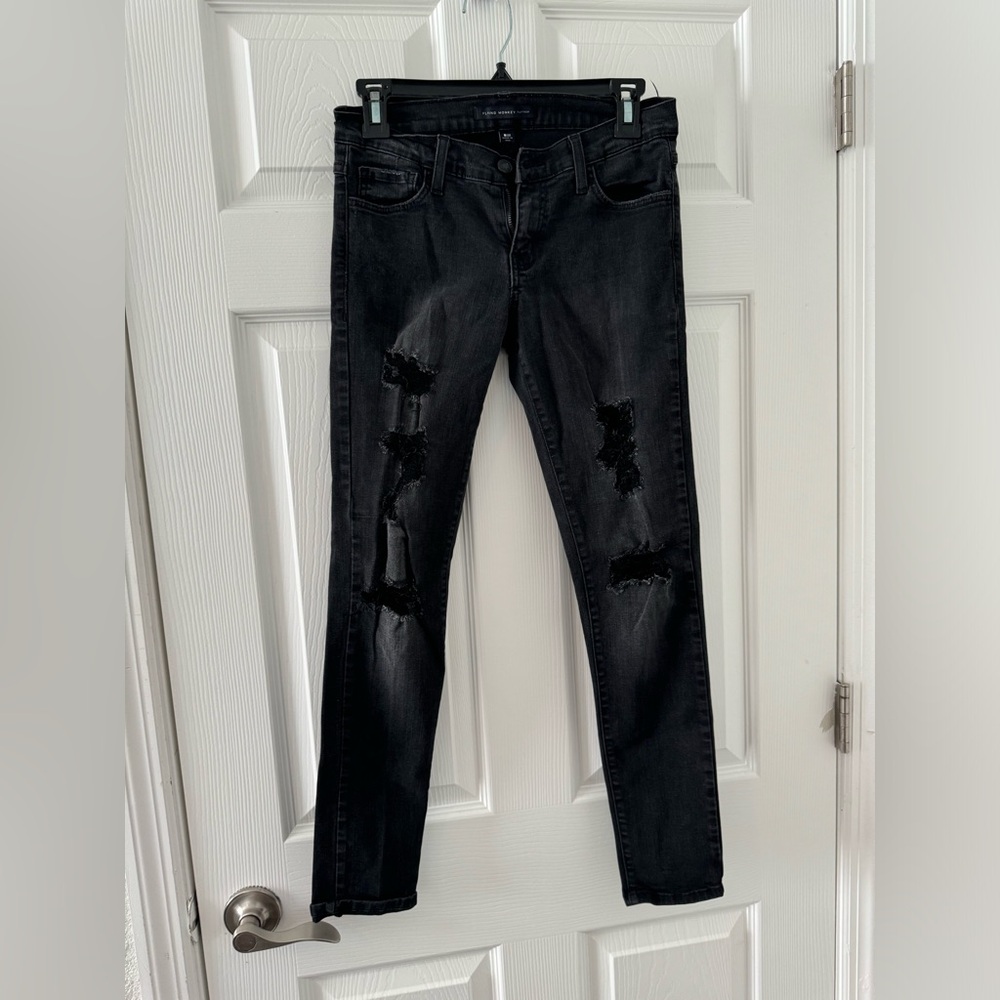 Flying monkey black jeans. Size 27.